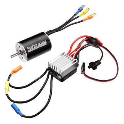 LinkMejor 2838 Sensorless Waterproof Motor 3600/4500KV 35A ESC For 1/12 1/14 Cars