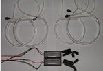 LinkMejor Angel Eyes Halo Rings Bulbs Kit for BMW E36 3 E38 7 E39 5 E46 3