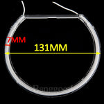 LinkMejor Angel Eyes Halo Rings Bulbs Kit for BMW E36 3 E38 7 E39 5 E46 3