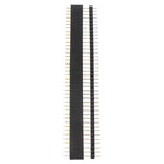 40 Pin 2.54mm Male Female SIL Socket Row Strip PCB Connector
