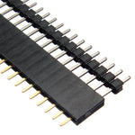 40 Pin 2.54mm Male Female SIL Socket Row Strip PCB Connector