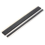 40 Pin 2.54mm Male Female SIL Socket Row Strip PCB Connector