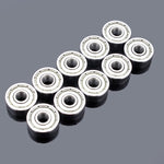 10pcs 4x13x5mm Steel Sealed Shielded Deep Ball Bearing 624zz