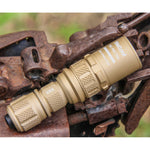 Weltool W3 Pro TAC Mini LEP Flashlight 1479M Long Range 930 Lumens IP67 Waterproof Power by 18350 Battery Rechargeable Tactical Flashlight