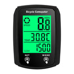 Cansses  CNC Bicycle Speedometer Wired Touchscreen Waterproof 80g Lightweight  Bike Computer Backlit for Day/Night Cycling