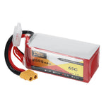 LinkMejor 14.8V 2000mAh 65C 4S LiPo Battery XT60 Plug for RC Drone