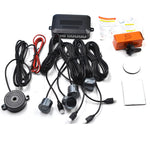 Car 4 Probe Pure Buzzer Car Without Display Reversing Radar Sensor Car Backing-up Radar Sensor System 22mm Reversing Radar Audible Warning Indicator Probe System