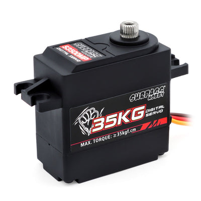 LinkMejor 35KG S3500MP Plastic Digital Servo /S3500M Semi-aluminum Frame Digital high Voltage Steering Gear Servo for Fixed Wing Aircraft Helicopter Robot