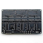 6 Digits DIY Clock Kit Auto Display Time DIY Alarm Clock Soldering Practice Kit for Students and Diyers DC4.5V-5.5V