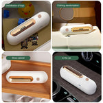 Air Purifier Mini Refrigerator Deodorizer USB Rechargeable 1200mAh Battery 2 Speed Multi-Functional Sterilization for Efficient Odor Removal and Freshness