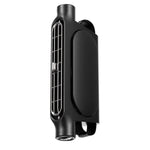 Backseat Cooling Fan Electric Auto Backseat Car Fan Three Adjustable Wind Speeds Cooling Tool for Mini Cars RVs Sedans
