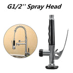 Kitchen Spray Head Swivel Sink Pull Down Pre-Rinse Faucet Tap Sprayer Repalcement Part