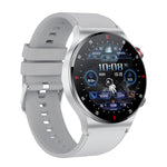QW33 1.28inch HD Screen bluetooth Call ECG+PPG Heart Rate Blood Pressure Blood Oxygen Monitor Sleep Monitoring NFC Access Control Multi-sport Modes Music Playback IP67 Waterproof Smart Watch