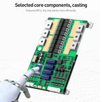 LinkMejor BMS Battery Protection Board with 6 Interfaces RS485/CAN/Display/Heat/NTC Smart Active Balance BMS 40A 60A 80A 100A 200A 300A Lifepo4 Li-Ion Lto 18650 Battery BMS