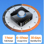 Bakeey M5 Digital Display bluetooth V5.0 Audio Transmitter Receiver Wireless 3.5mm Aux / 2RCA Audio Adapter / Support USB Disk TF Card For TV PC Speaker Car Sould System Home Sound System
