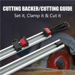 LinkMejor 600mm/900mm Clamp Edge Saw Guide Router Trimming Guide Electric Circular Saw Cutting Machine Straight Guide for Quickcuts