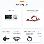 LinkMejor XDM1051 XDM1251 Portable Benchtop Digital Multimeter 5 1/2-Digit 120000 Counts High Precision DMM True RMS Data Logger