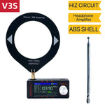 LinkMejor V3S SI4732 DSP Radio Receiver with HiZ Full Band 1.9 Inch IPS Screen Supports SSB USB LSB AM FM Modes Built-in Headphone Amp Portable Open Source Upgradable Firmware