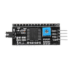 LinkMejor I2C TWI SP Serial Interface Port Module 5V 1602 LCD Adapter Geekcreit for Arduino - products that work with official Arduino boards