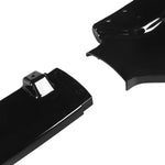 LinkMejor FRONT GLOSS BLACK SPLITTER SPOILER BUMPER LIP For BMW 3 Series F30 2012-15