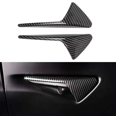 Car Side Camera Protection Cover Fender Trim Side Fender Camera Cover For Tesla Model 3/Y/X/S 2017-2022