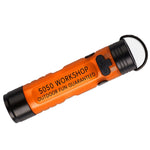 Mini Flashlight 200mAh 8W 240 Lumens Type-C Rechargeable Keychain Light Magnetic Base Glow Body EDC Pocket Light