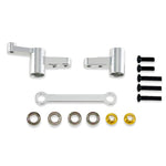 Upgraded Metal Steering Assembly With Bearings For MJX HYPER GO 14209 14210 H14BM 1/14 Remote Control Car Accessories