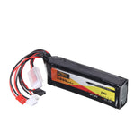 LinkMejor Power 11.1V 2200mAh 3S 8C Lipo Battery JR JST Futaba Plug for Transmitter