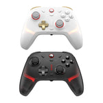 LinkMejor Cyclone 2 Tri-mode RGB Gamepad Hall Effect Joystick and Trigger Six-axis Game Controller Vibration Function 1KHz Polling Rate E-sports Gamepad Compatible with Switch PC IOS Android