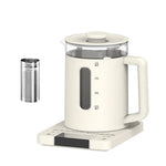 Zemkon 800W Electric Tea Kettle Health Pot Multifunctional Constant Temperature Pot Household Kettle Thickened Glass Automatic Teapot