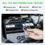LinkMejor BM200 PRO 12V LED Car Battery Tester Monitor Head-Up Display Waterproof SOH SOC Charging Battery Capacity Analyzer Tools