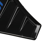 LinkMejor FORD FOCUS MK2 MK3 FIESTA ST Style ZETEC WING VENTS ABS - BLUE LOGO UK