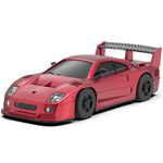 LinkMejor S100 1/64 2.4G RWD Drift RC Car Mini Full Proportional Three Speed Metal Gears LED Light with Bearings Screen Remote Control High-Speed On-Road Racing Vehicle Model Boys Gifts 60 Minutes Playing Time Toys