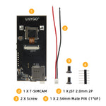 LinkMejor® T-SIMCAM ESP32-S3 CAM Development Board WiFi Bluetooth 5.0 Wireless Module With OV2640 Camera TF Slot Adapt T-PCIE SIM