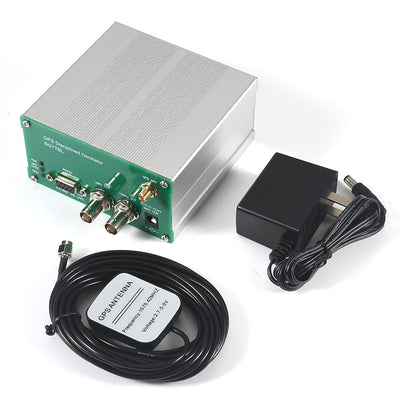 LinkMejor Control Generator Disciplined Clock High Accuracy OCXO 10kHz-220MHz VFO Adjustable Reference Source Fast Frequency Locking RS232 NMEA Signal US Plug