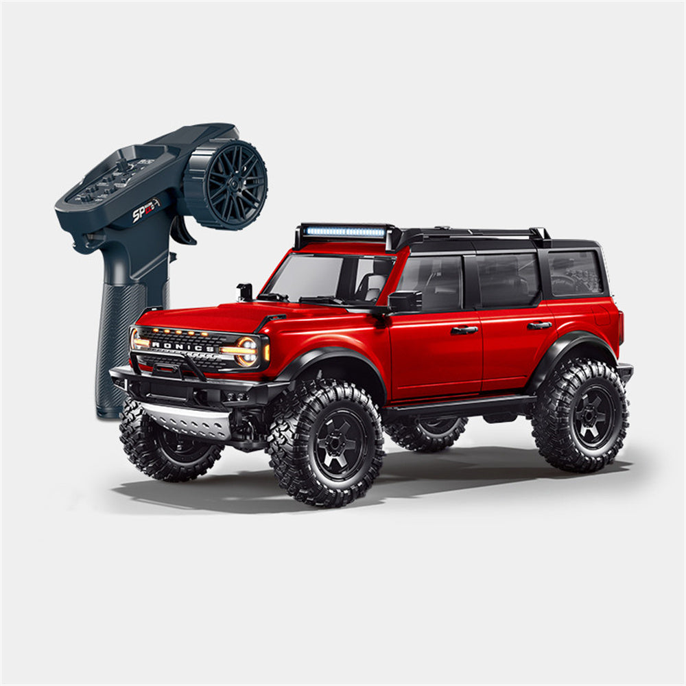Hstar R22 RTR 1/12 2.4G 4WD RC Car RocK Crawler Off-Road Climbing Truck Full Proportional Control LED Light Metal Gear Drive Shaft Vehicles Models Toys