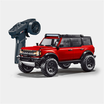 Hstar R22 RTR 1/12 2.4G 4WD RC Car RocK Crawler Off-Road Climbing Truck Full Proportional Control LED Light Metal Gear Drive Shaft Vehicles Models Toys
