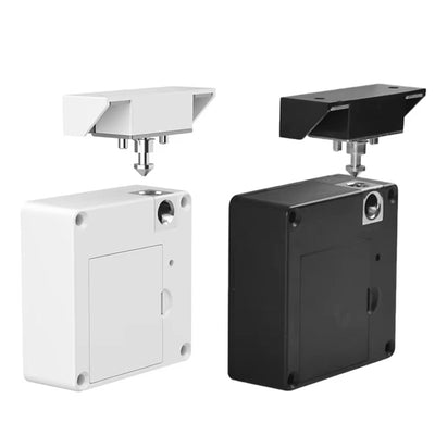 LinkMejor Card Drawer Lock Invisible Cabinet Lock No Drill Smart Electronic Lock for Wardrobe Cupboard Shoe Cabinet Office Desk Home Furniture