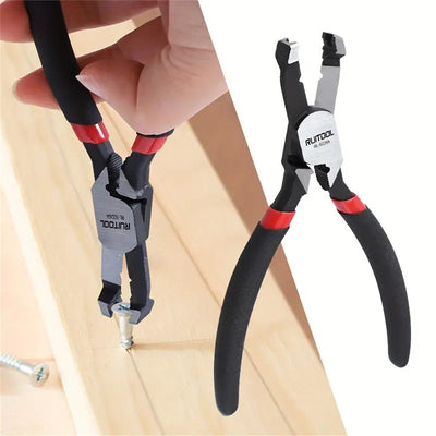 LinkMejor Woodworking Screw Extractor Pliers Stripped Screw Remover Tool with Non-slip Jaws for Quick Removal of Damaged or Rusted Fasteners
