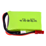 7.4V 1500mAh 8C 2S LiPo Battery for Flysky GT5 DumboRC X6 X4 X5P G7P HT-6A MC6 RC Transmitter Radio Controller Spare Parts