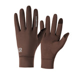 LinkMejor Cycling Gloves for Men Women Touch screen Warmer Non-slip Full Finger Windproof Riding Glove for Outdoor Sports Spring Autumn