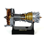 NikolaToy TR900 21cm Small Size Turbofan Engine Model High-Precision Craftsmanship Decorative Ornaments Science Discovery Toys