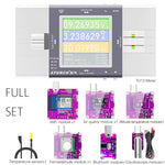 LinkMejor TU13 USB Tester Type-C PD3.0 Fast Charging Protocol Voltmeter 50V 12A Real-Time Power Monitor IPS Display Wide Compatibility