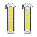 Portable COB Solar Work Light Rechargeable LED Flashlight Super Bright Camping Waterproof Car Repair Lamp With Hook Magnetic