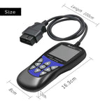 Aermotor V850 Car OBD2 Scanner Multi-languages Check Engine Auto Diagnostic Tool Same as KW85/ELM327 Full OBD 2 Function