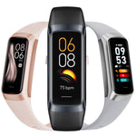 C60 1.1inch AMOLED Display Heart Rate Blood Pressure Blood Oxygen Monitor Body Temperature Record Sleep Monitoring Multi-sport Modes Music Playback 3ATM Waterproof Smart Watch