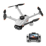 LinkMejor YL09 WiFi FPV with 4.3inch LCD Screen Controller 720P HD Dual Camera Servo Gimbal One-Key Spray 360° Obstacle Avoidance Brushless RC Drone Quadcopter RTF