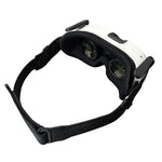 FPV Goggles Replacement Soft Eye Mask, 12g Ultralight, Dual-Layer Foam & Lycr, Sweat-Wicking, Black/Grey, Precision Fit Light Blocking Face Pad for Antigravity A1
