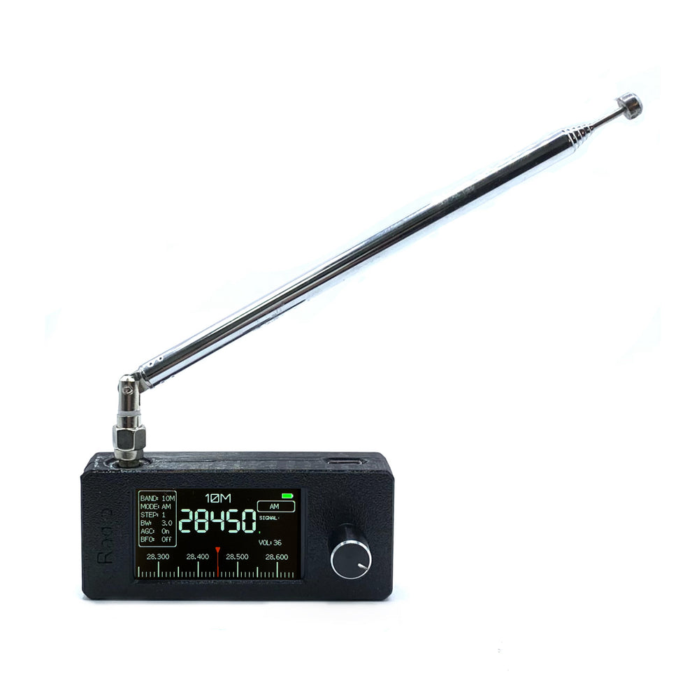 SI4732 Pocket Radio Receiver ESP32-S3 Control 1.9" IPS Display Full Band LSB USB AM FM 800mAh Battery