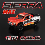 LinkMejor UD1002P 1/10 2.4G 4WD 65km/h Brushless RC Car Desert Off-Road Short Course Truck with ESP Gyro Rear Straight Bridge Hobbywing ESC Three Diffs Oil Shock LED Light Vehicles Models Toys